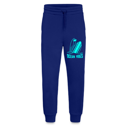 Organic Relaxed Jogginghose -ocean vibes- - Iconic Blue