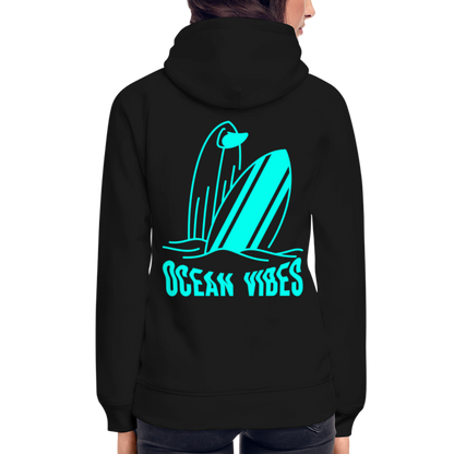 Unisex Hoodie -ocean vibes- - Schwarz