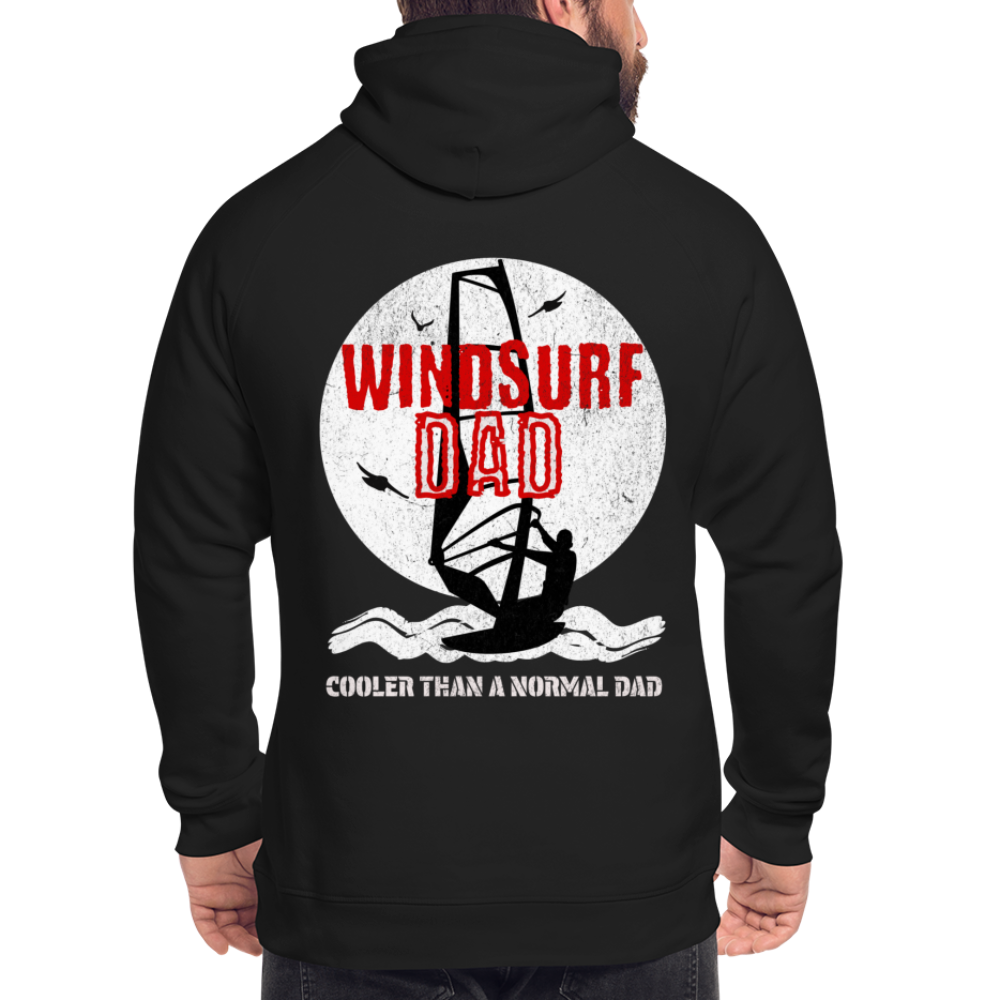 Unisex Bio-Hoodie -windsurf dad- - Schwarz