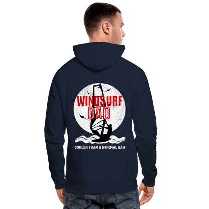 Unisex Bio-Hoodie -windsurf dad- - Navy