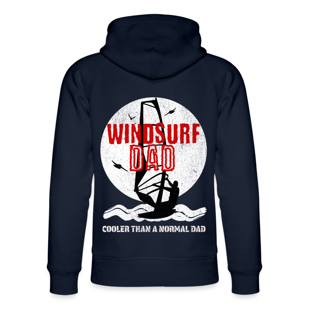 Unisex Bio-Hoodie -windsurf dad- - Navy