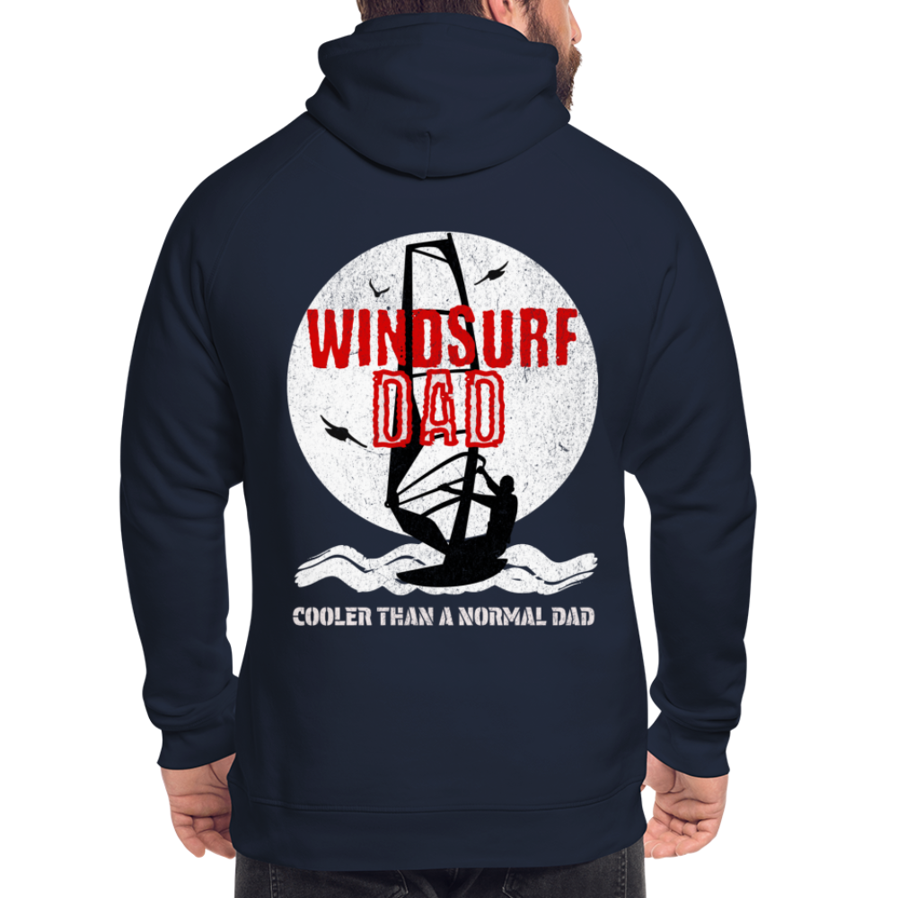 Unisex Bio-Hoodie -windsurf dad- - Navy