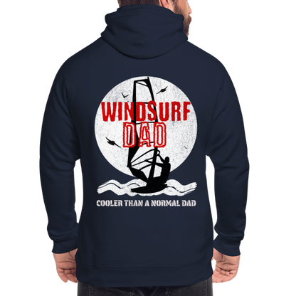 Unisex Bio-Hoodie -windsurf dad- - Navy