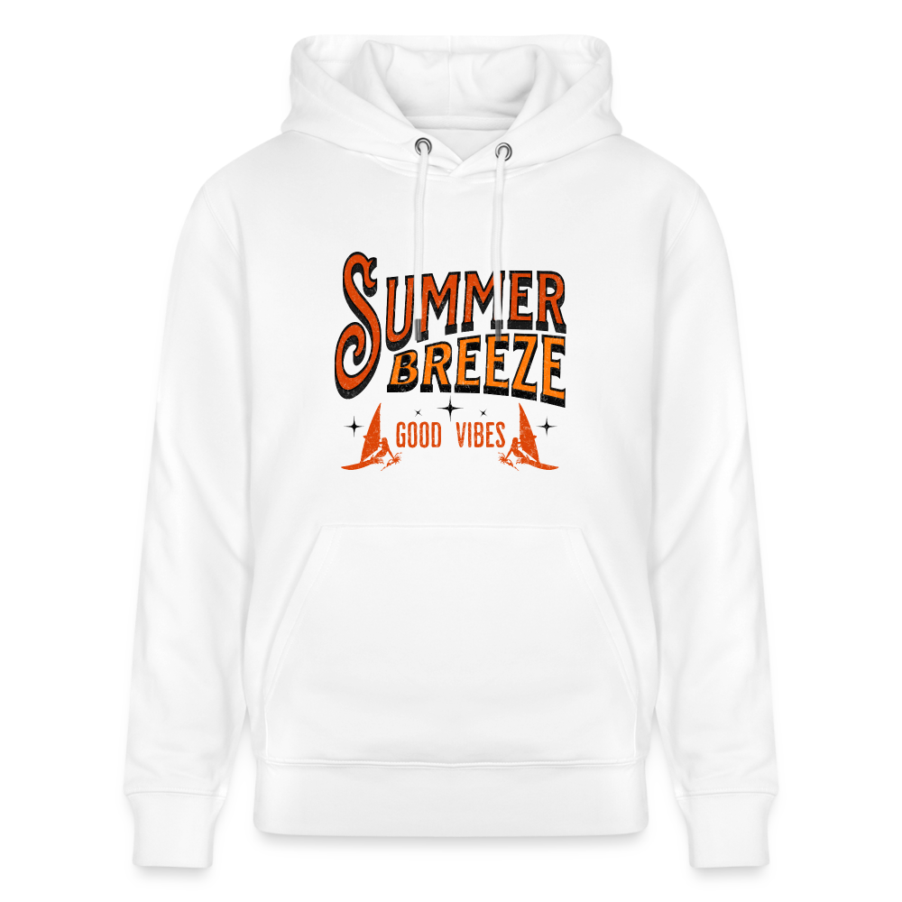 Unisex Bio-Hoodie CRUISER  -summer breeze- - Weiß