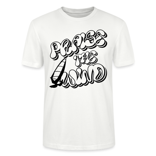 Männer T-Shirt - praise the wind - - Weiß