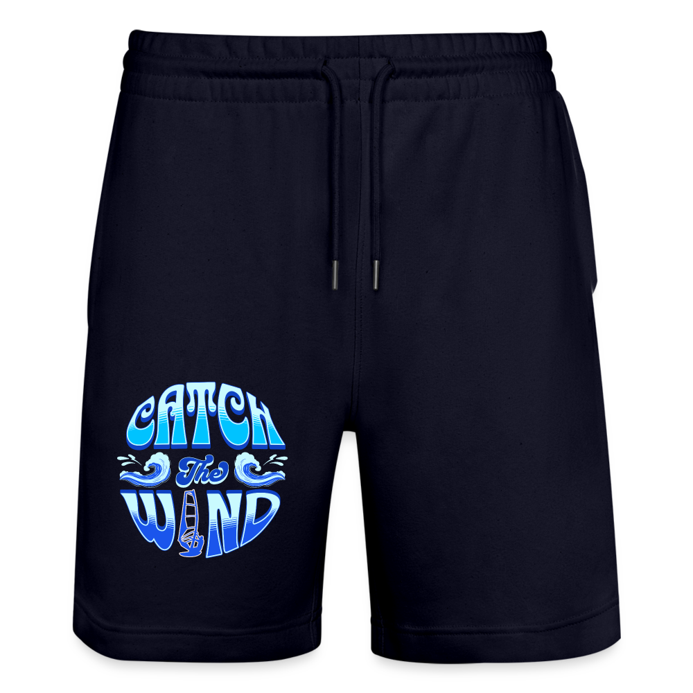 Unisex Bio Joggingshorts -catch the wind- - Dark navy