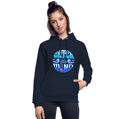 Unisex Bio-Hoodie -catch the wind- - Navy