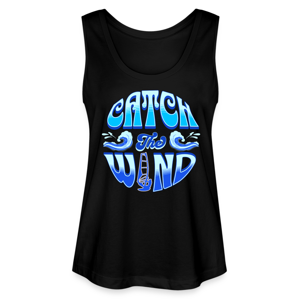 Frauen Tank Top MINTER -catch the wind- - Schwarz