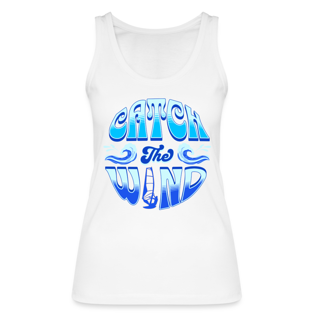 Frauen Tank Top -catch the wind- - Weiß