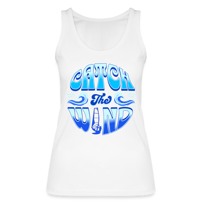 Frauen Tank Top -catch the wind- - Weiß