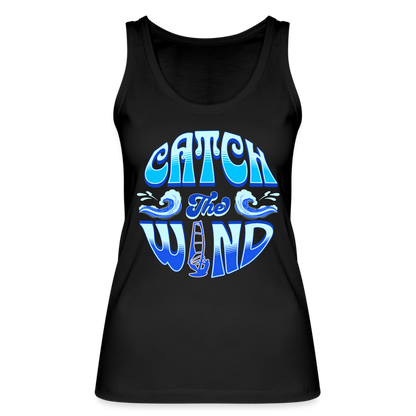 Frauen Tank Top -catch the wind- - Schwarz