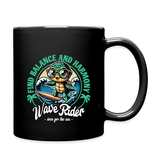 Tasse -wave rider- - Schwarz