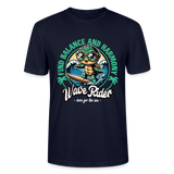 Unisex T-Shirt CRAFTER  -wave Rider- - Navy