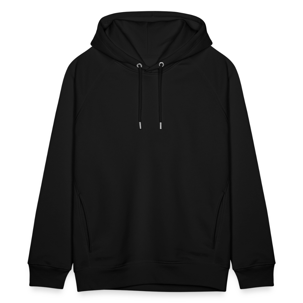 Unisex Bio-Hoodie -you can´t control the wind- - Schwarz