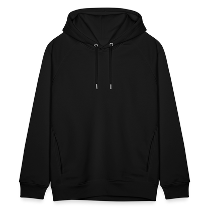 Unisex Bio-Hoodie -you can´t control the wind- - Schwarz