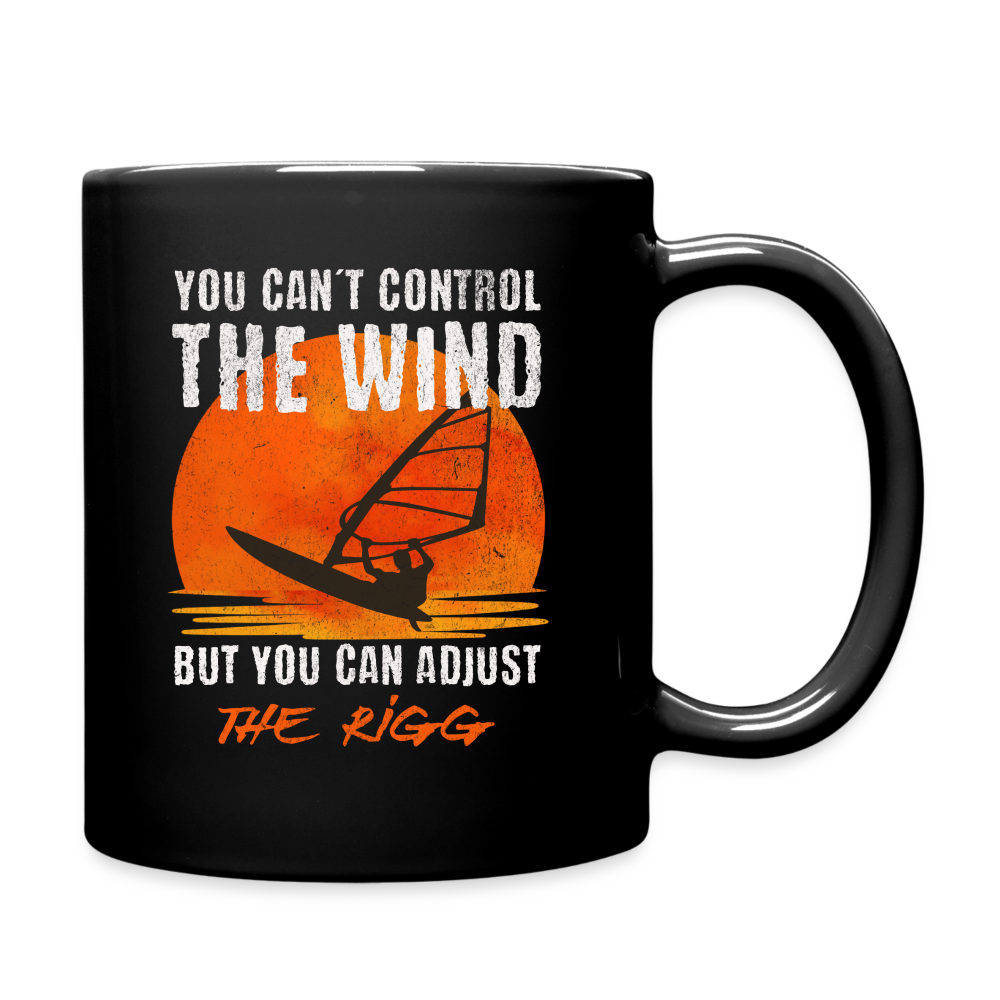 Tasse -you can´t control the wind- - Schwarz