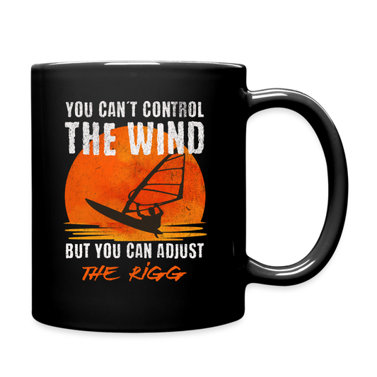 Tasse -you can´t control the wind- - Schwarz