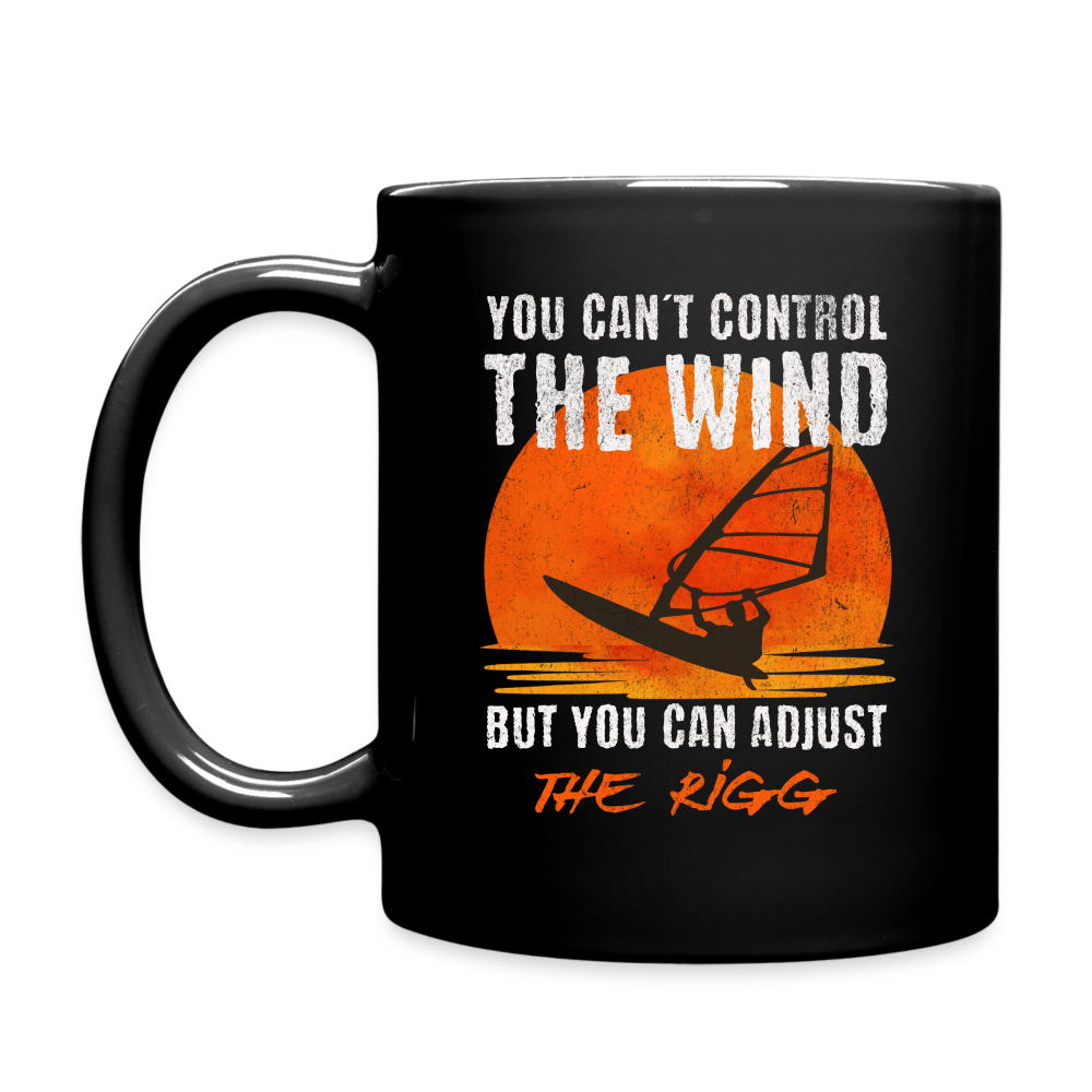 Tasse -you can´t control the wind- - Schwarz