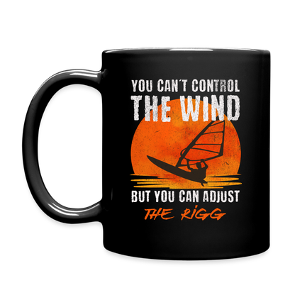 Tasse -you can´t control the wind- - Schwarz