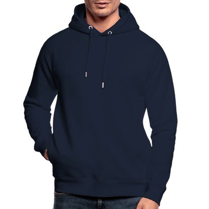 Unisex Bio-Hoodie -caution- - Navy