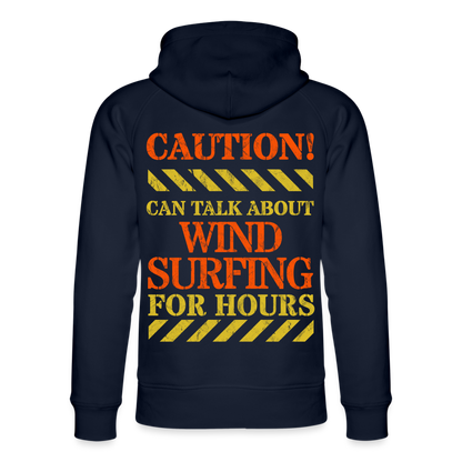 Unisex Bio-Hoodie -caution- - Navy