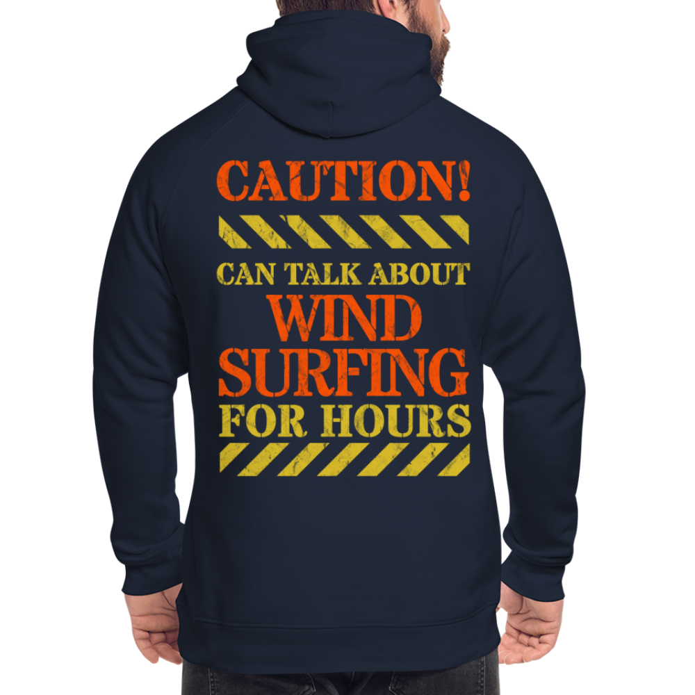 Unisex Bio-Hoodie -caution- - Navy