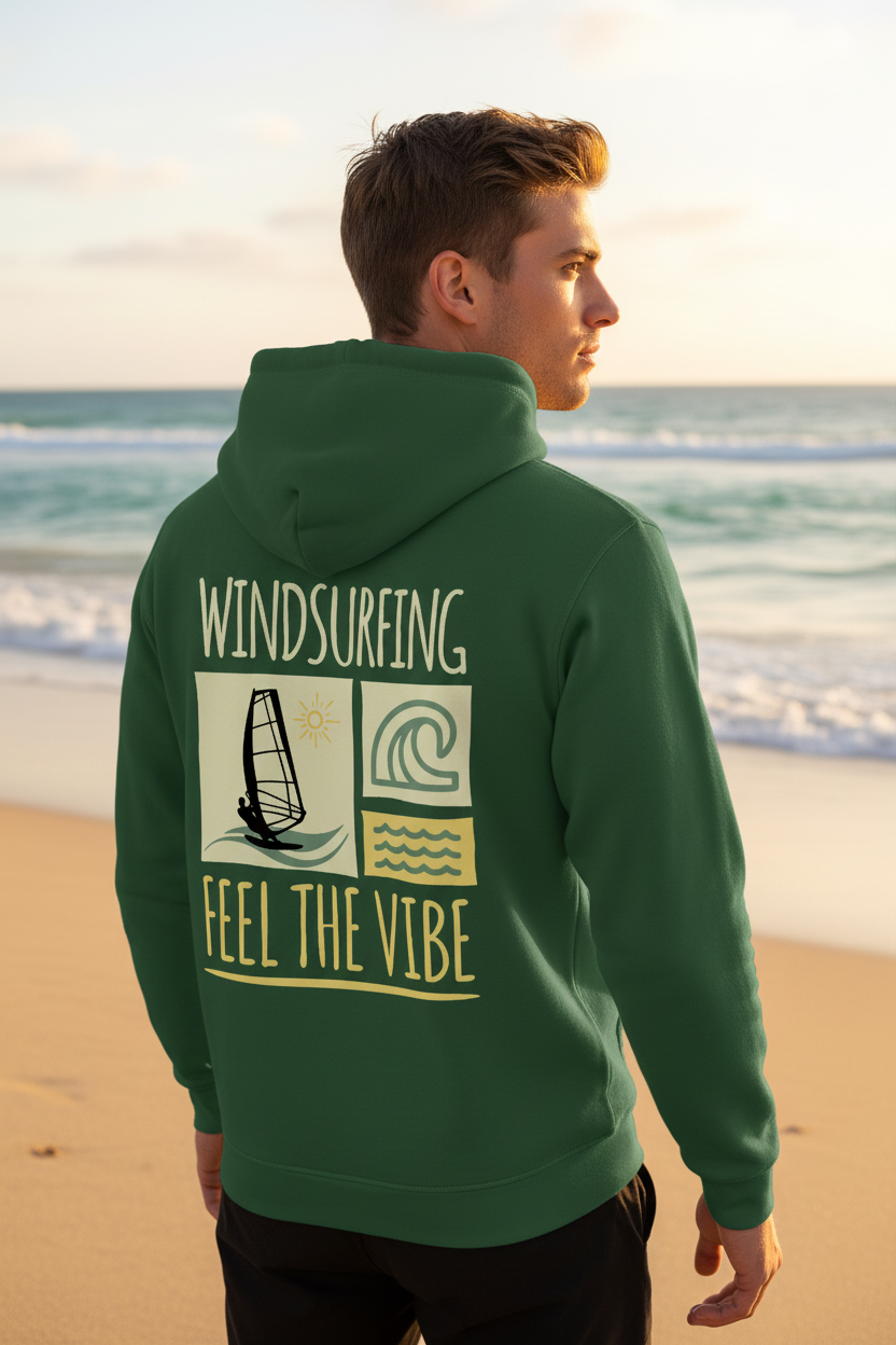 Unisex Bio-Hoodie DRUMMER -feel the vibe-